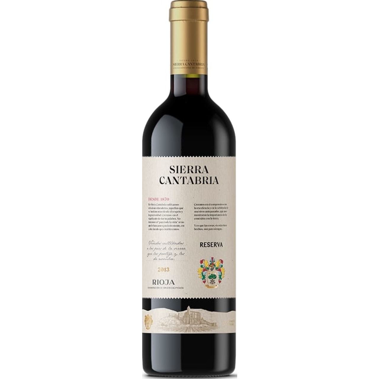 Buy Sierra Cantabria, Rioja Reserva, 2017 - Cantina Ed Enoteca