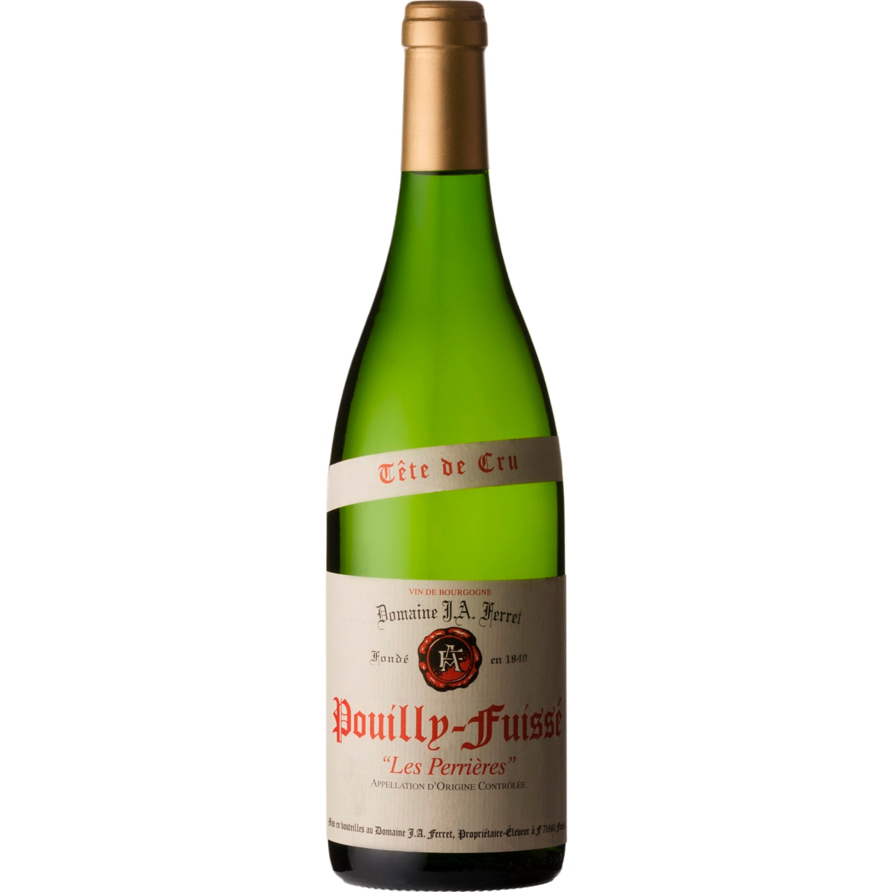 Domaine Ferret ,Pouilly-Fuissé Tête de Cru Perrières, 2022 - Cantina ed Enoteca