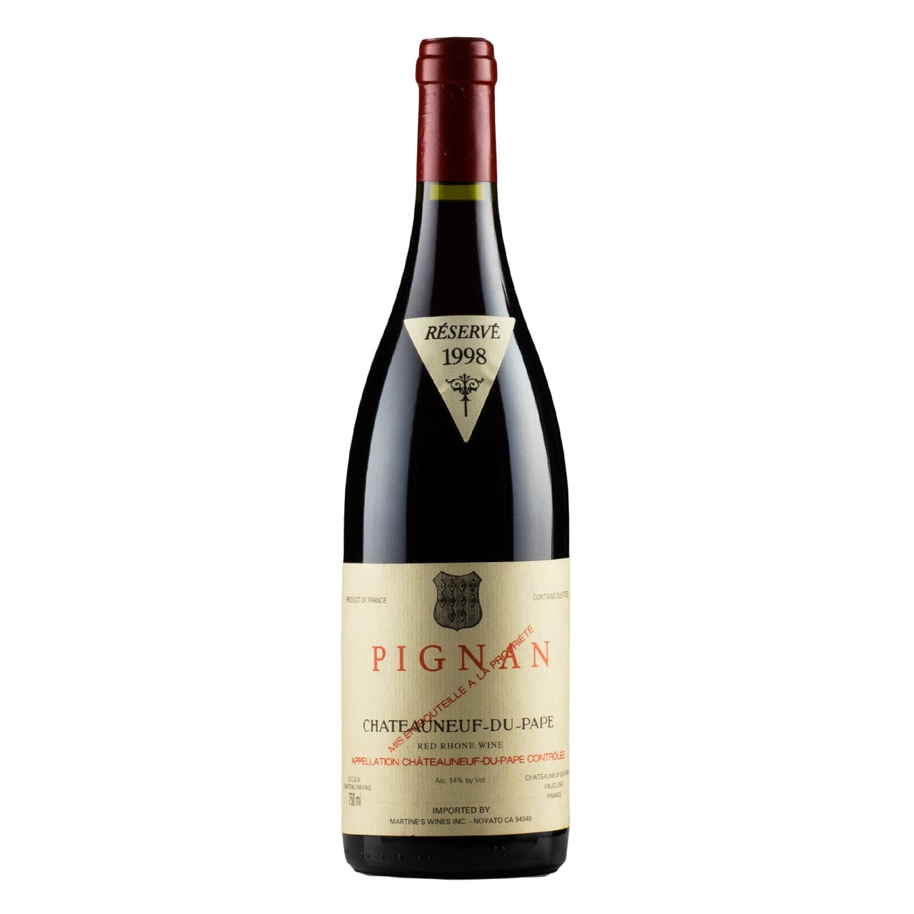 Chateau Rayas, Chateauneuf-du-Pape Pignan, 2012 - Cantina ed Enoteca