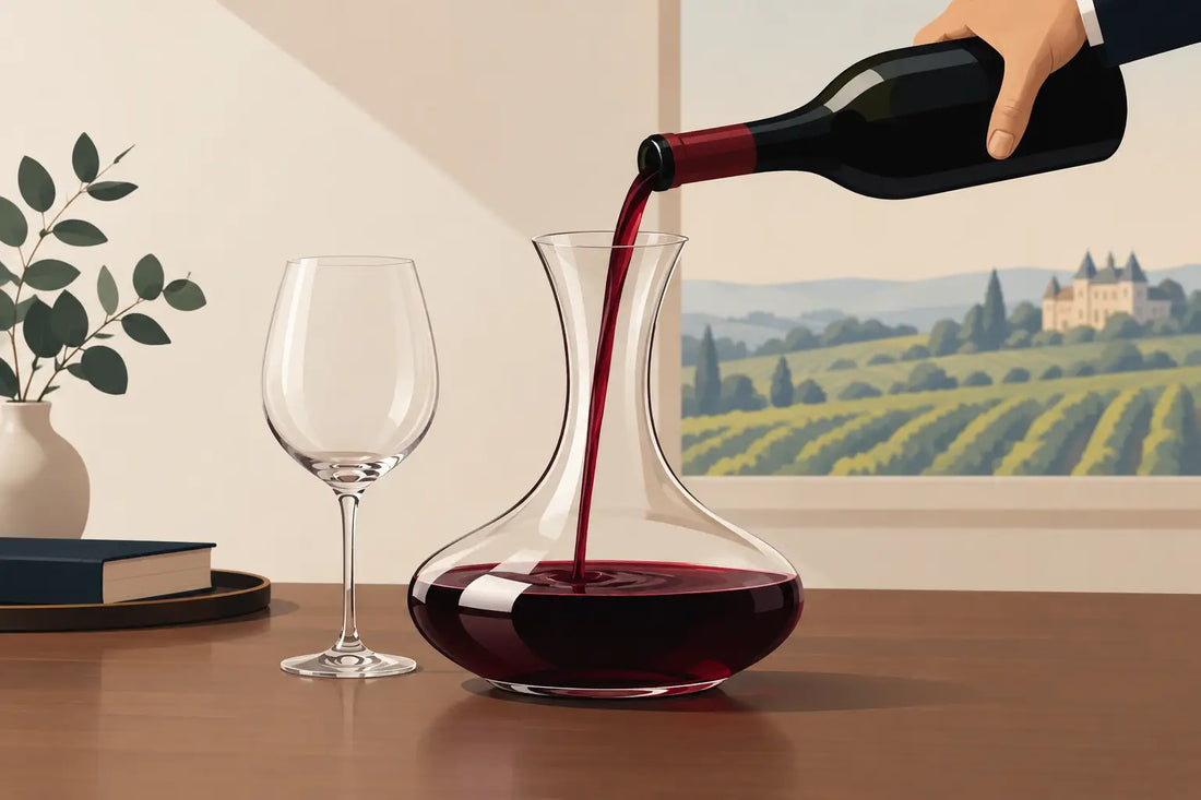 How to Decant Bordeaux Wine Without Overdoing It