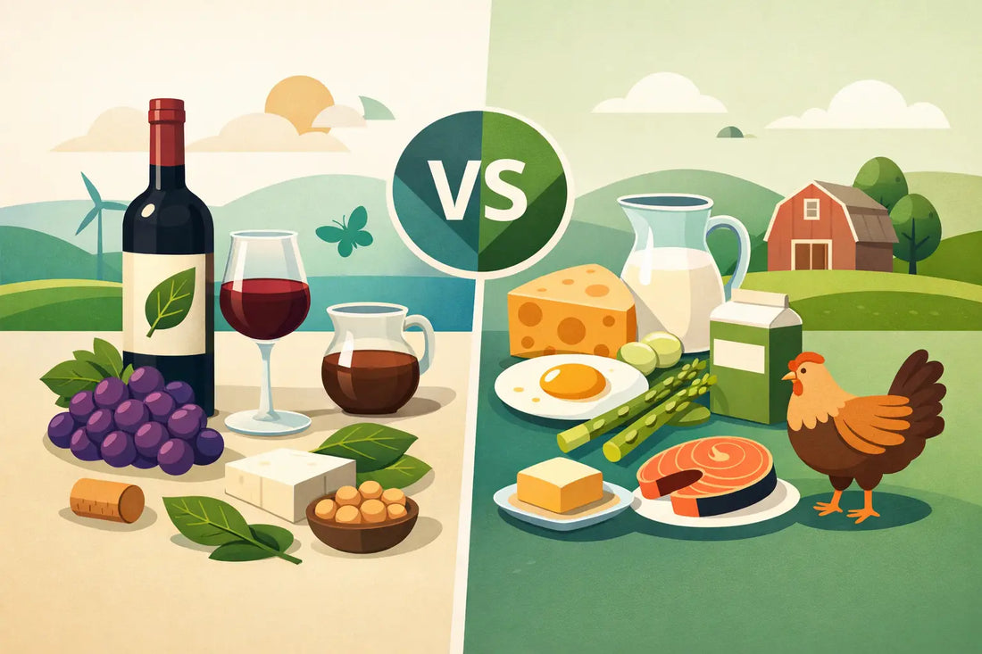 Vegan Wine vs Vegetarian: The Key Differences