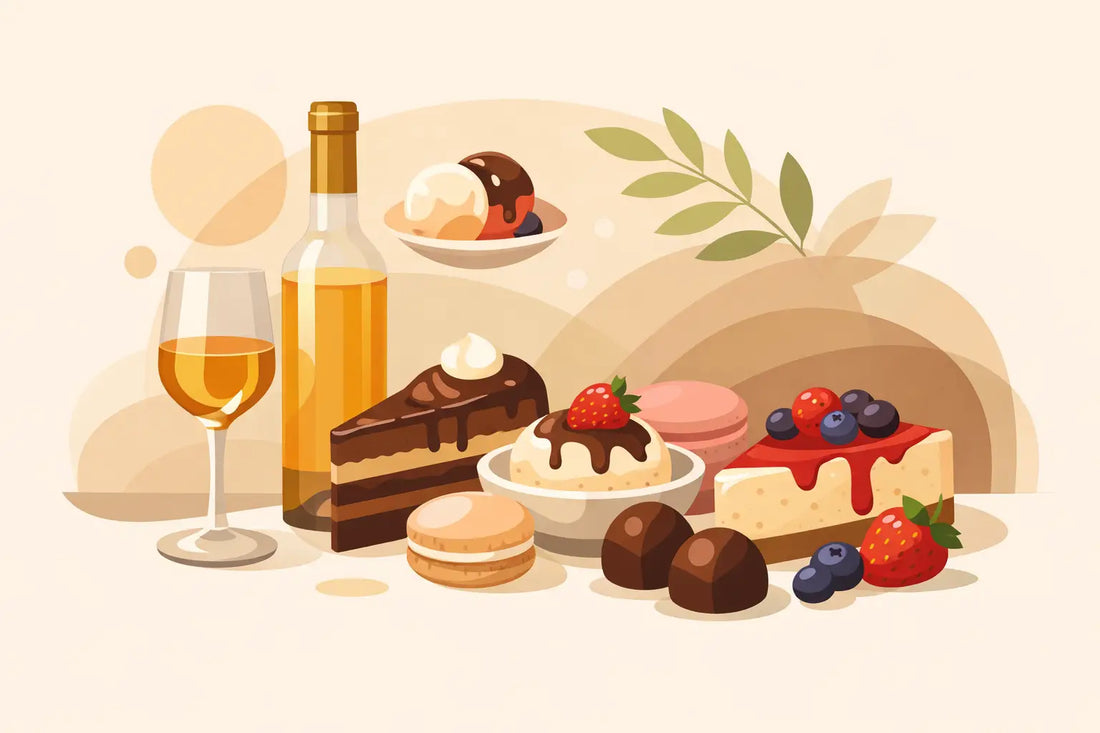 How to Pair Sweet Wine with Dessert