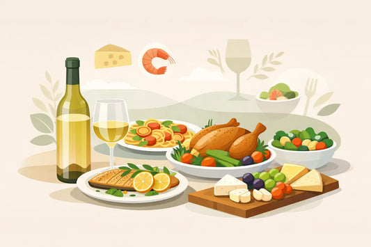 White Wine Food Pairing for Every Dinner