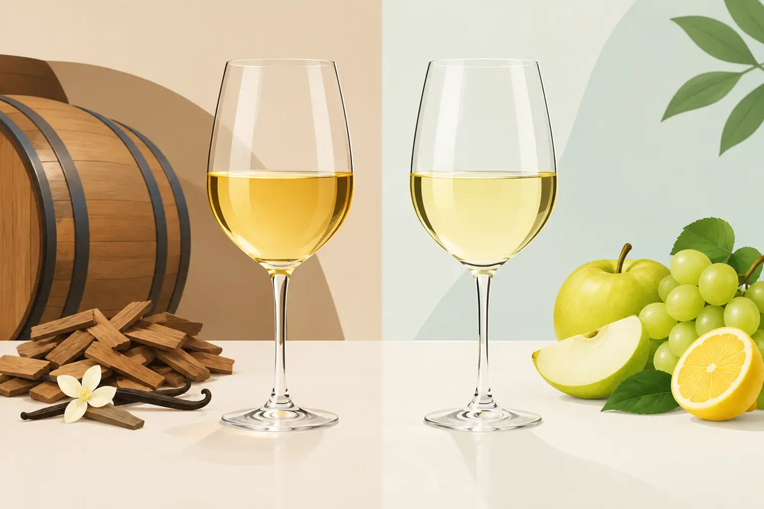 Oak Aged Versus Unoaked Chardonnay Explained