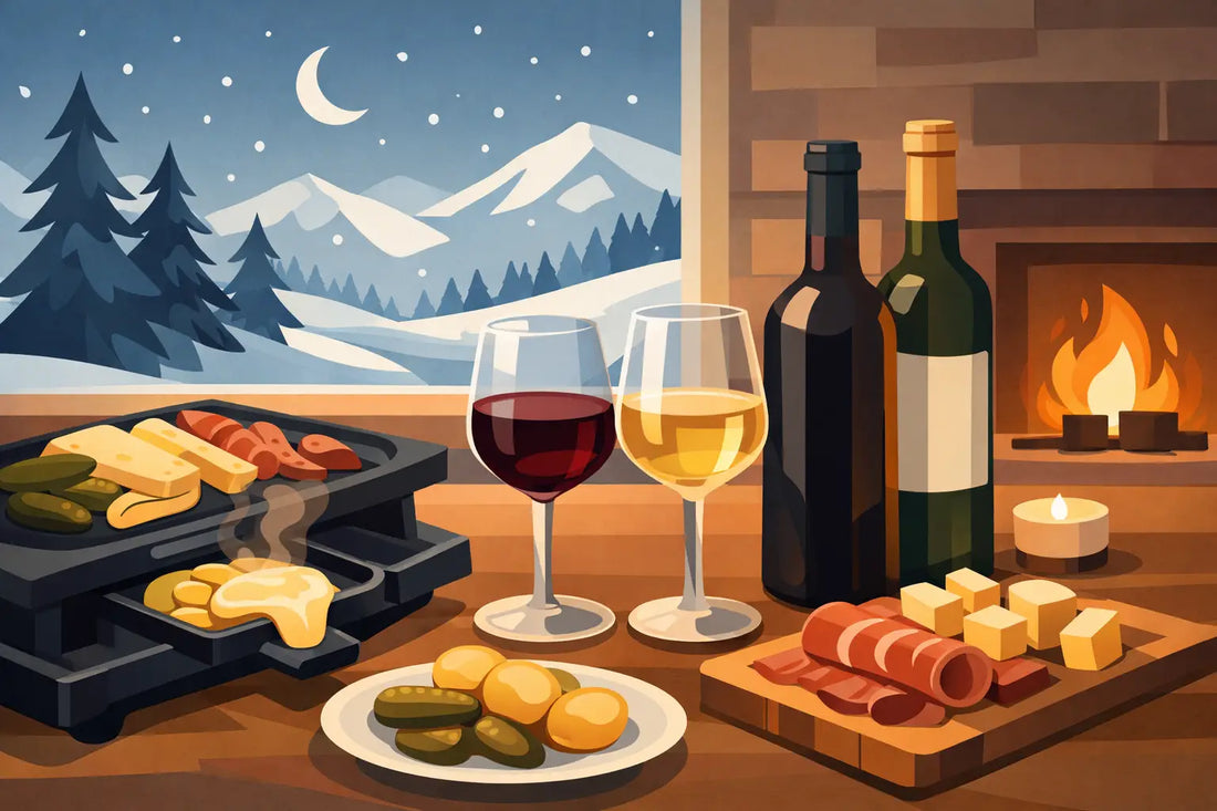 Raclette Wine Choices for Relaxed Winter Dinners