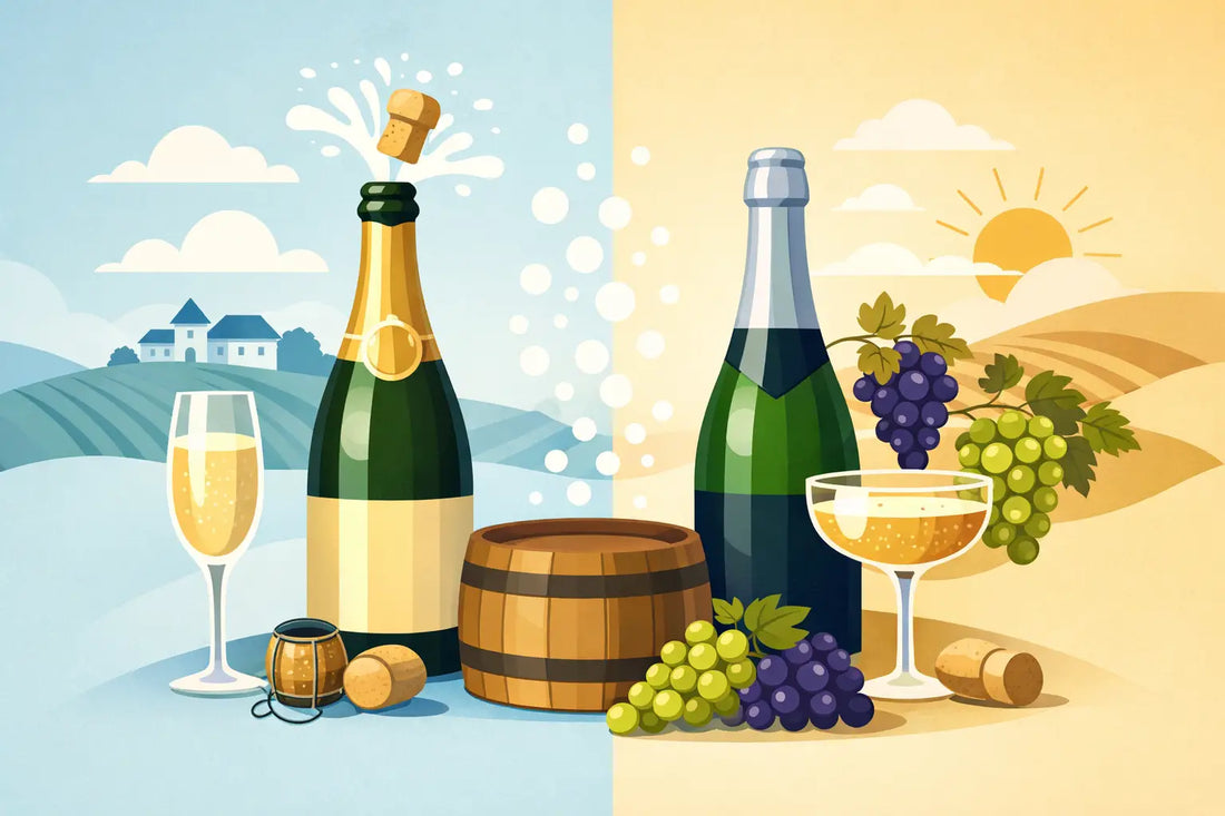 Champagne vs sparkling wine explained
