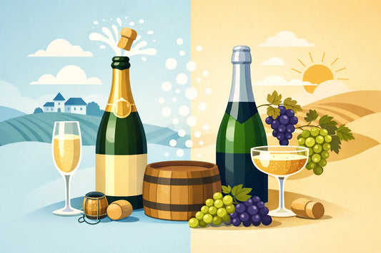 Champagne vs sparkling wine explained