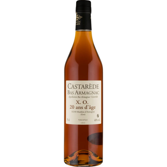 Armagnac Castarède, XO 20 year-old Bas Armagnac, NV 70cl - Cantina ed Enoteca