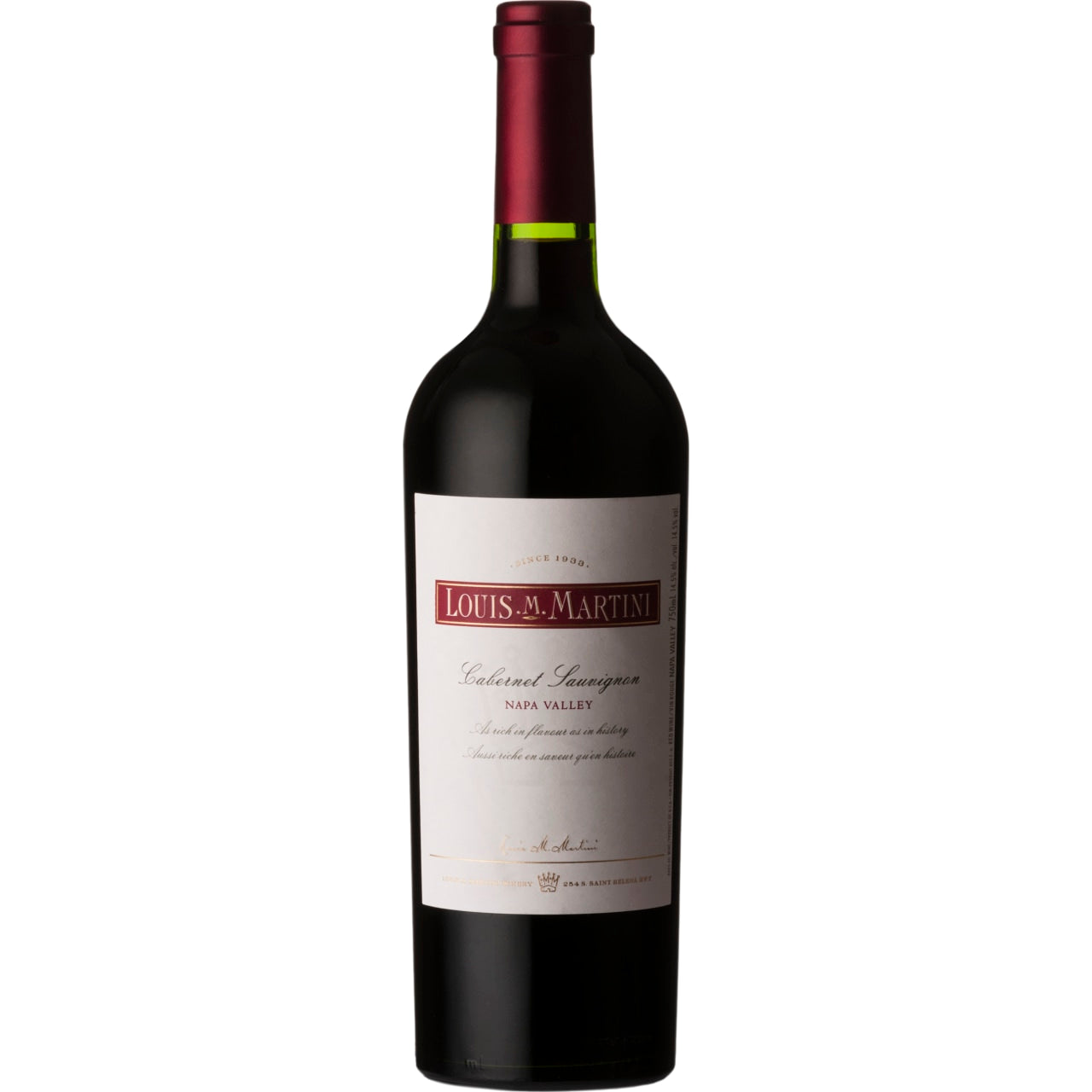 Louis M Martini, Napa Valley Cabernet Sauvignon, 2022 - Cantina ed Enoteca