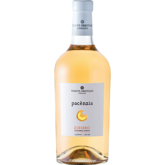 Tenute Orestiadi, - Tenute Orestiadi Pacenzia Zibibbo Vendemmia Tardiva, NV 50cl - Cantina ed Enoteca