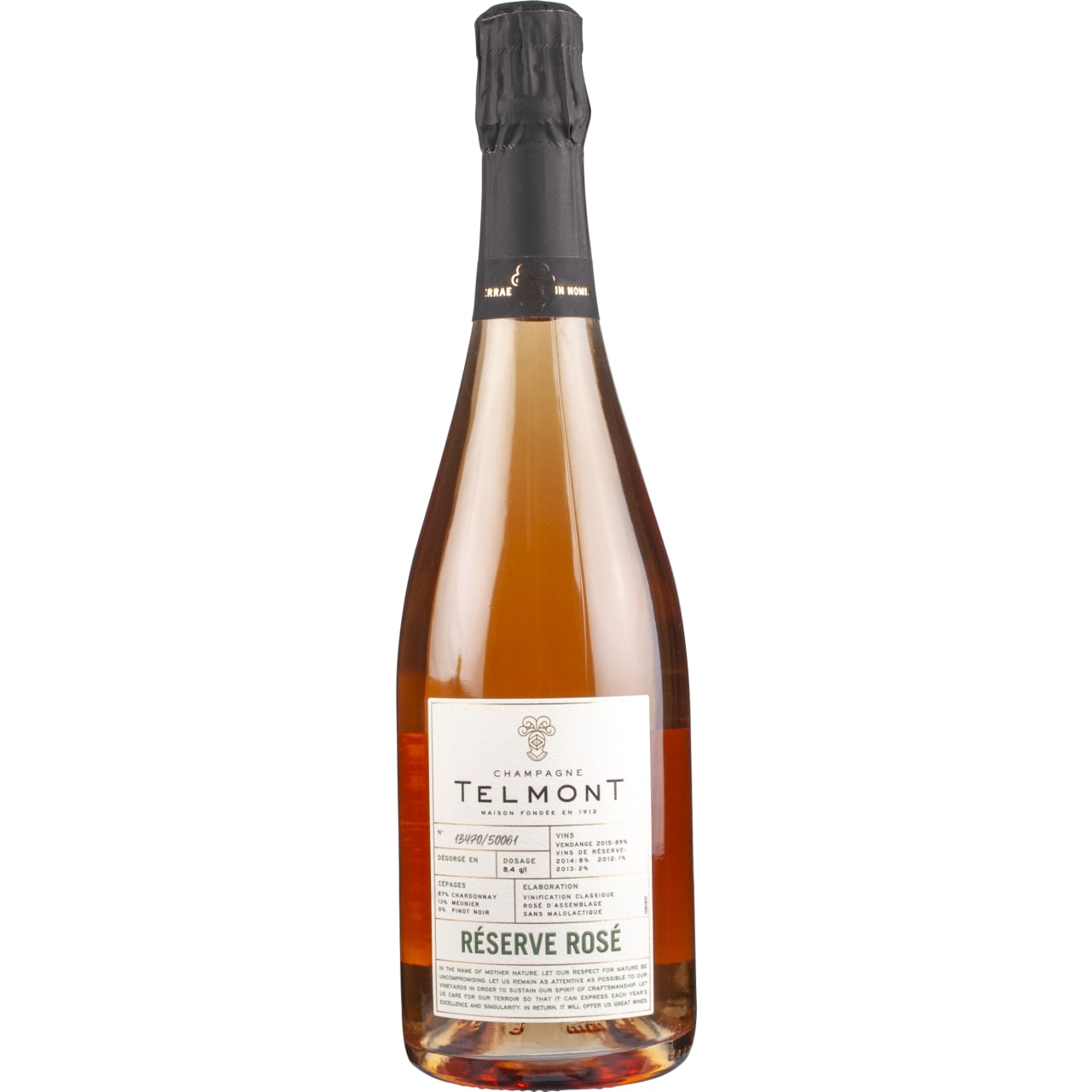 Telmont Champagne, Réserve Rosé, NV - Cantina ed Enoteca