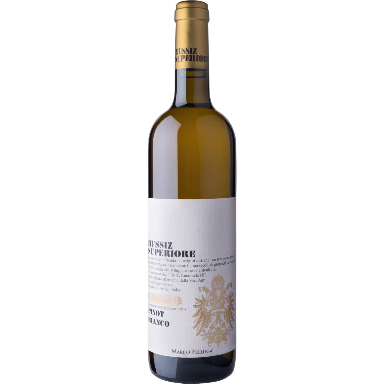 Russiz Superiore, Pinot Bianco, Collio, 2022 - Cantina ed Enoteca